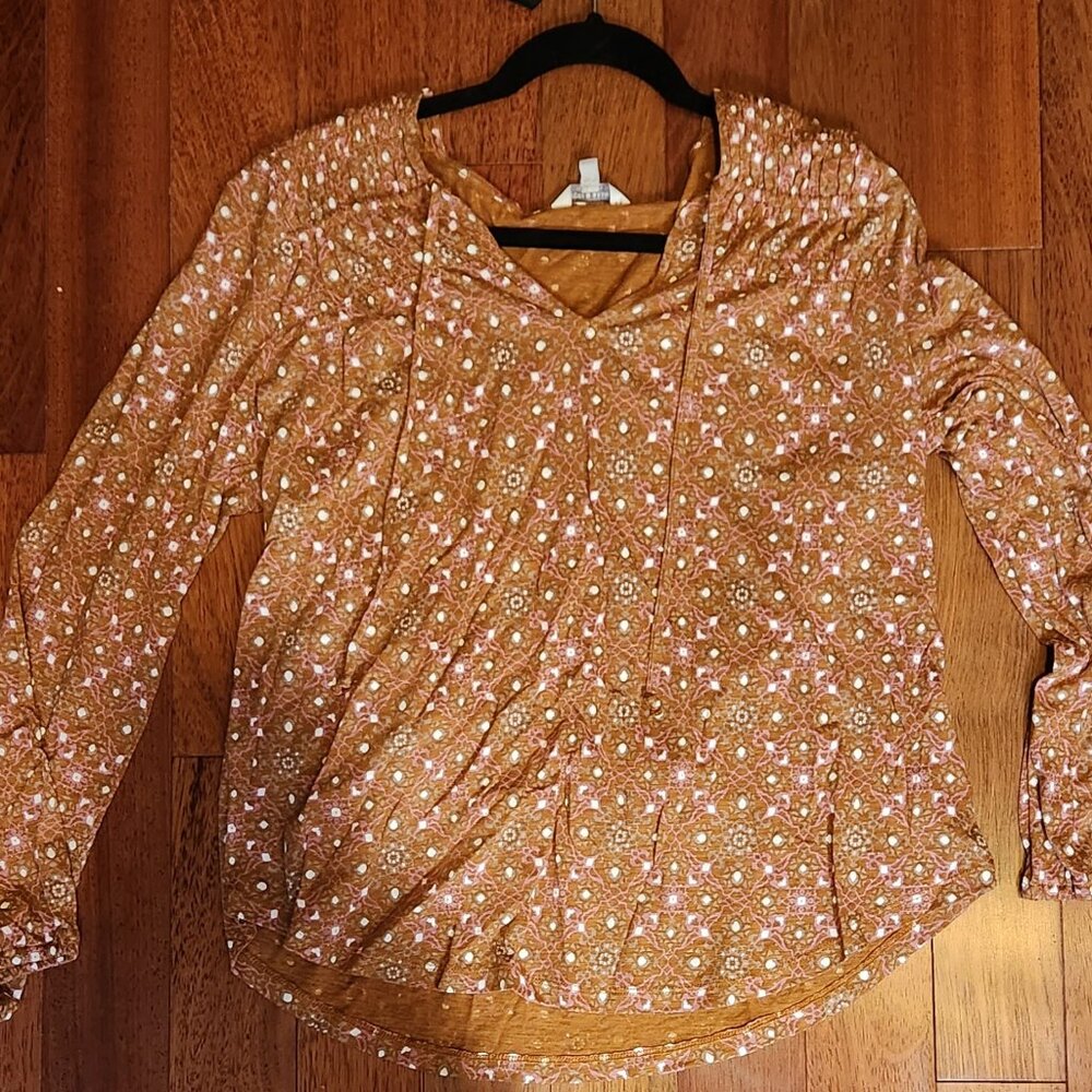 Lucky Brand long sleeve blouse